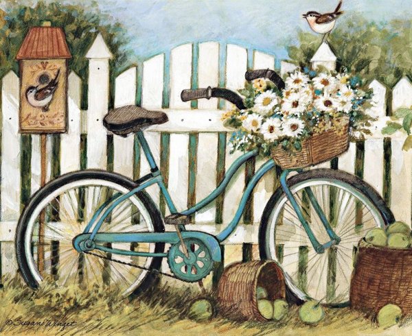 Художница Susan Winget.