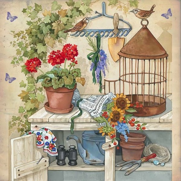 Картины в деревенском стиле