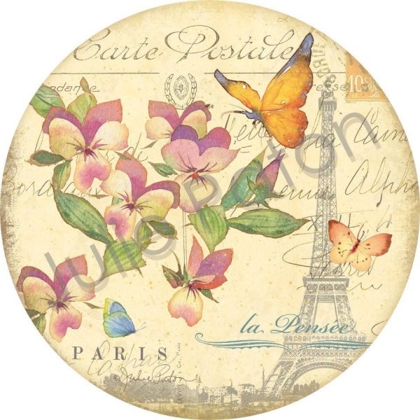 Цветы для декупажа для печати