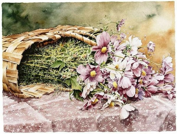 Художник акварелист Кристиан гранью