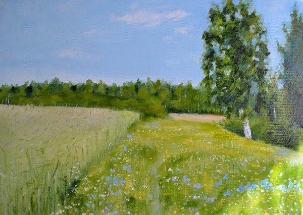 Картина Исаака Левитана июньский полдень