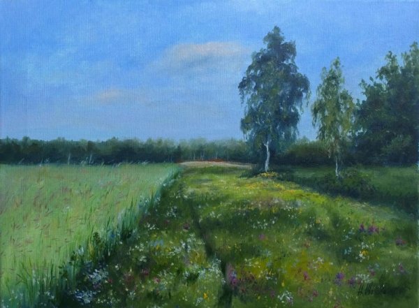 Исаак Ильич Левитан июньский день