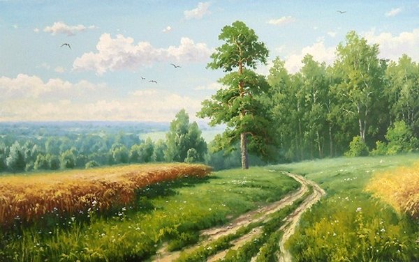 Левитан лето картина