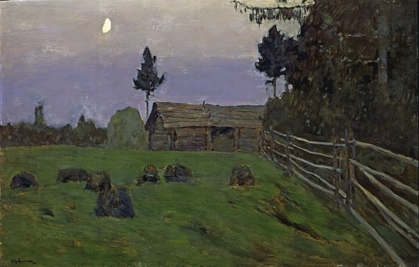 Исаак Ильич Левитан «летний вечер. Околица»
