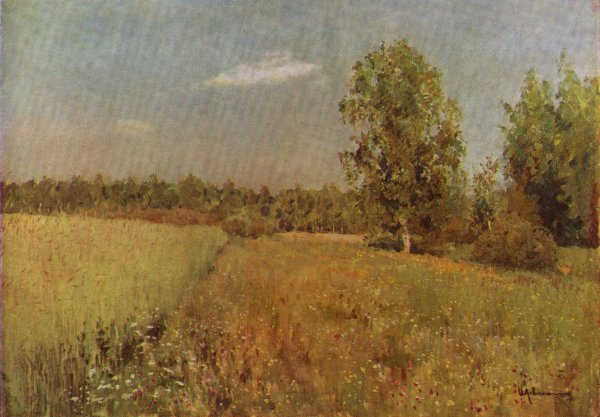 Исаак Ильич Левитан Сумерки Луна