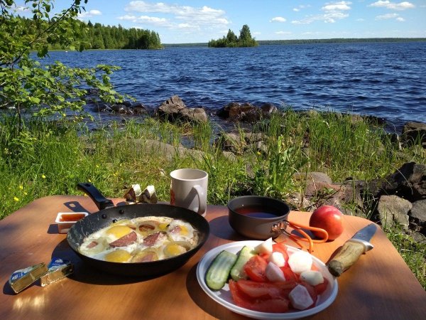 Ужин на природе