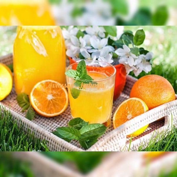 Коктейль детский на белом фоне