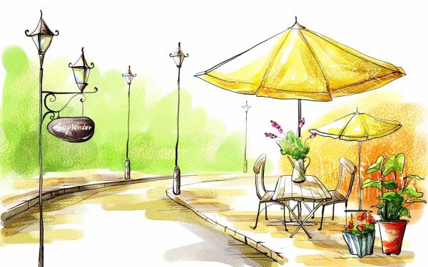 Рисунок лето