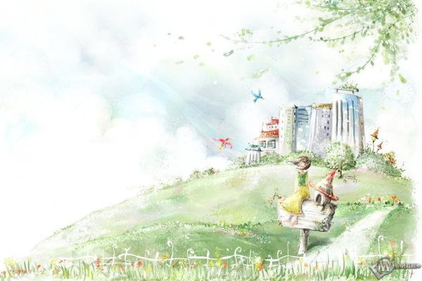 Детские Акварельные фоны