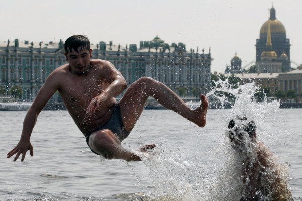 Жара в Санкт-Петербурге