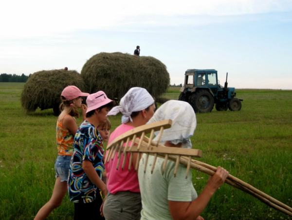 Виктор Иванов художник Косцы