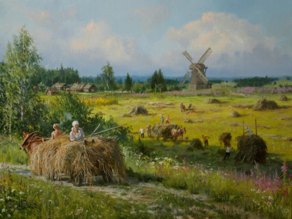 Таруса золотой стог сена