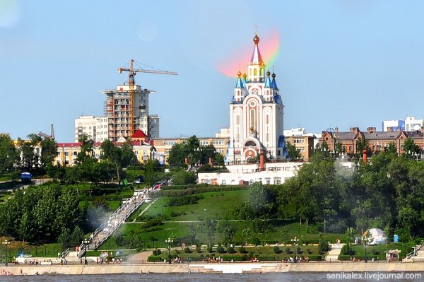 Хабаровск архитектурные памятники набережная