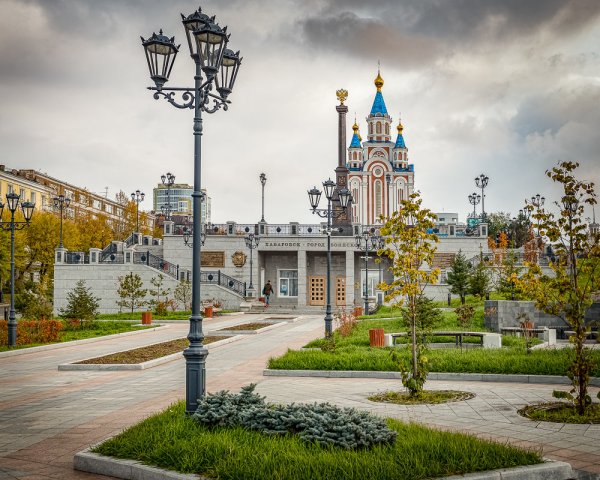 Хабаровск площадь города