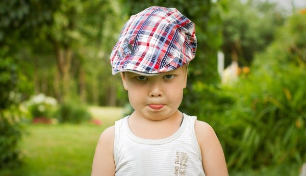 Летняя шапка для мальчика