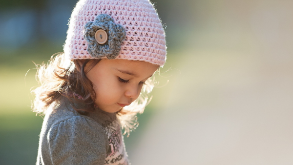 Детские шапочки для девочек