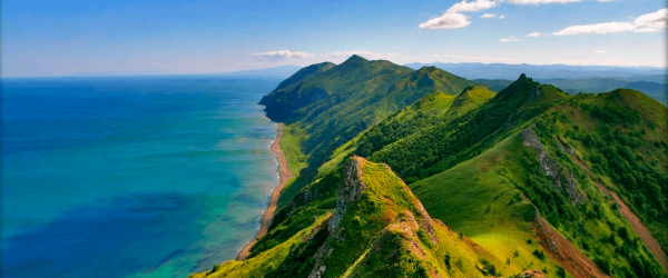 Охотское море Курильские острова