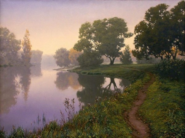 Алексей Адамов, Пейзажная живопись