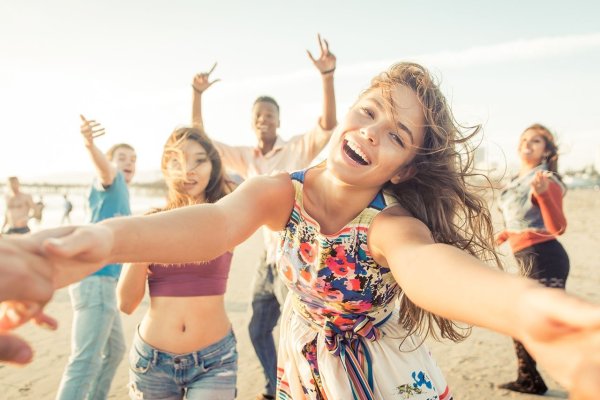 Улыбка радости