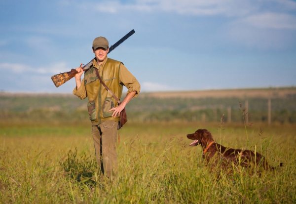 Охотник с ружьем