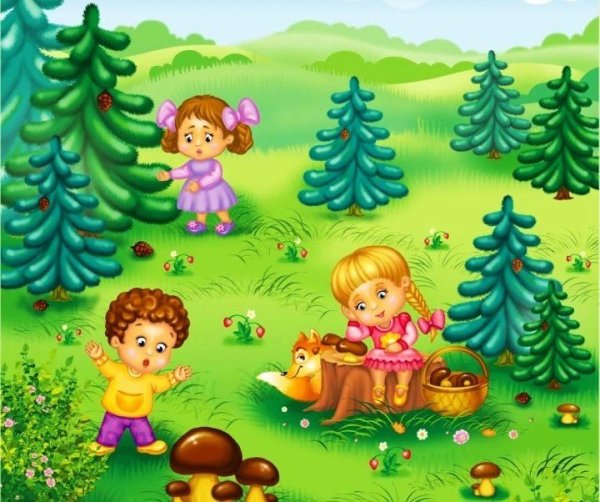 Лес для детей дошкольного возраста