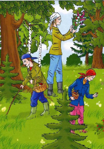 Сюжетные картины для детей