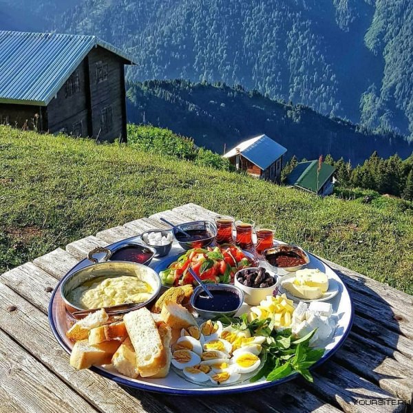 Пикник в горах