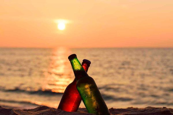 Алкоголь на пляже