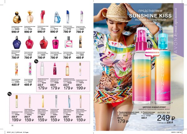 Avon туалетная вода 2014-2015