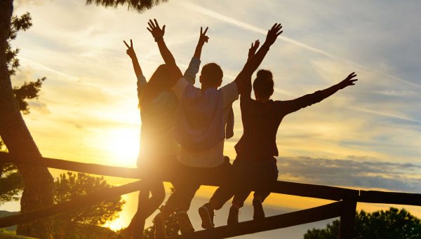 Фотосессия группы людей