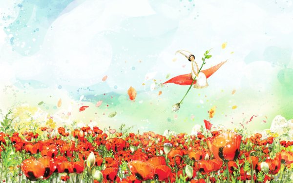 Яркий летний фон