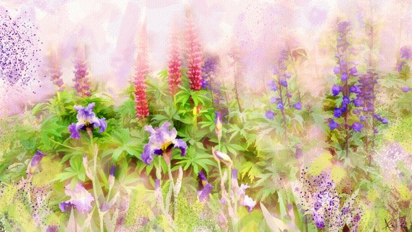 Альберто Гильен акварель