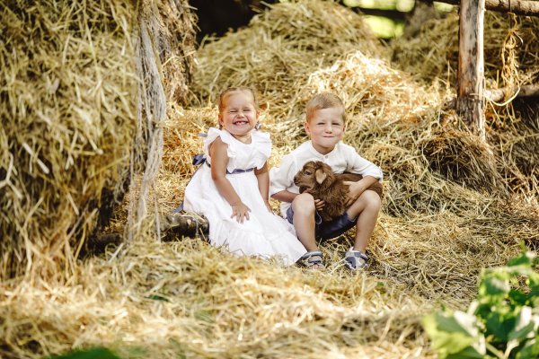 Фотосессия в деревне