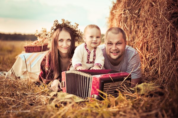 Лето в деревне дети