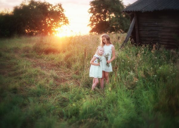 Картины Роберта Дункана деревня лето