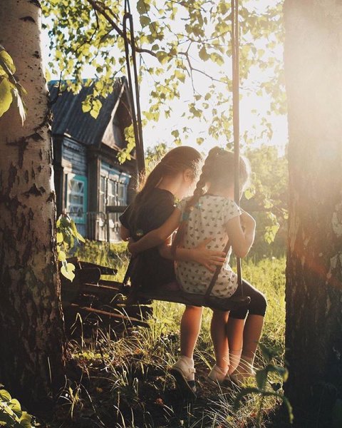 Композиция деревня