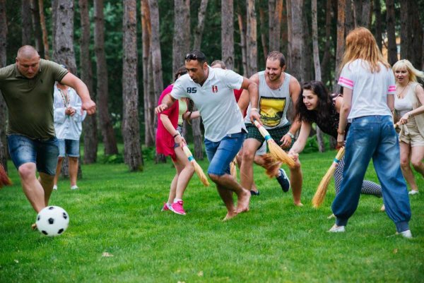 Корпоратив на базе отдыха