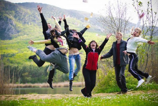 Летний тимбилдинг на природе