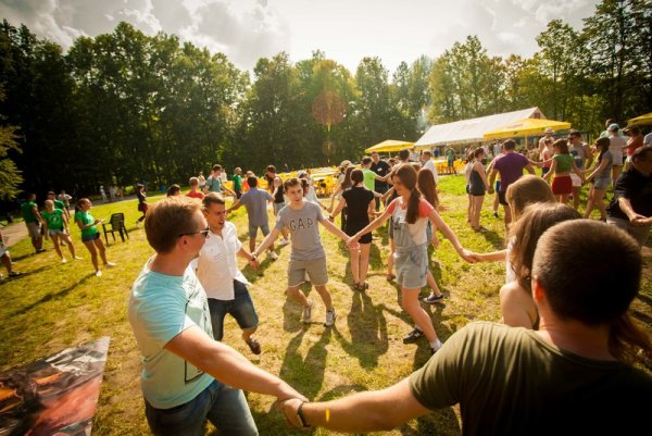 Тимбилдинг на природе