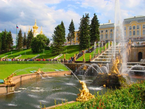 Фонтаны Санкт-Петербурга Петергоф