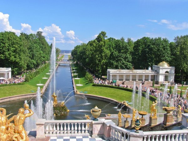 Петергоф Санкт-Петербург ландшафт