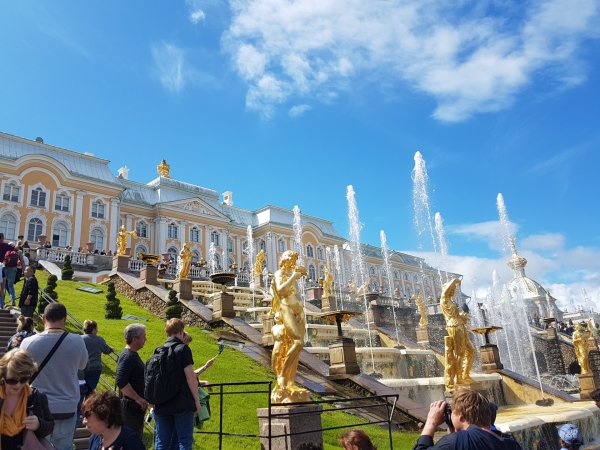 Петергоф фонтаны экскурсия