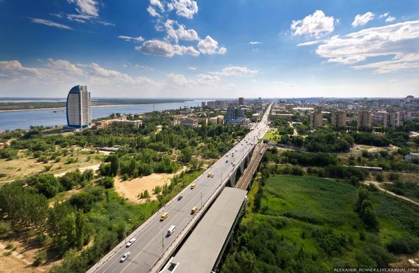 Рассвет в Красноармейском районе Волгоград