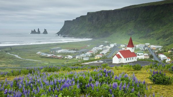 Город Вик Исландия