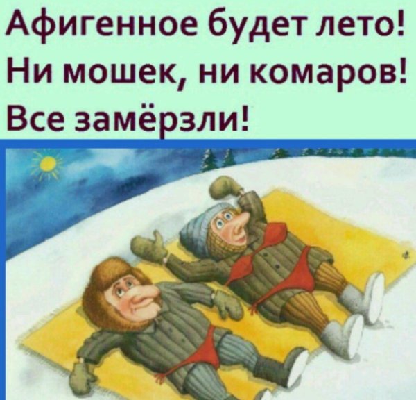 Карикатуры на Холодное лето
