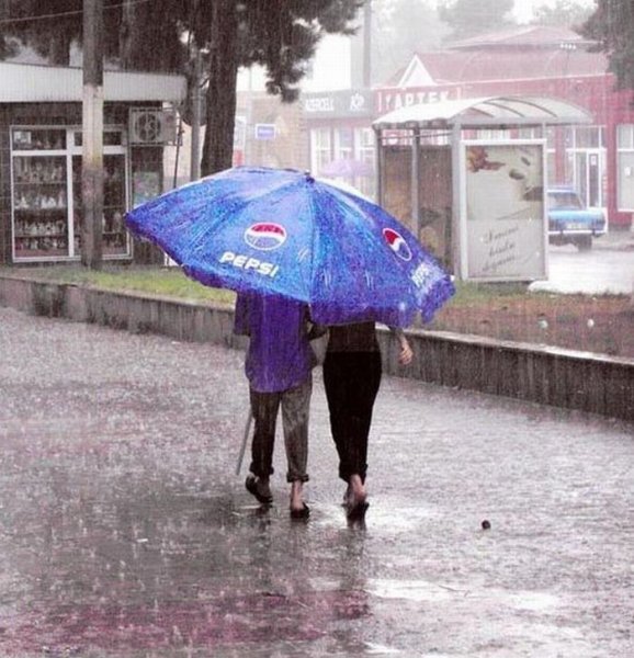 Приколы про дождливую погоду