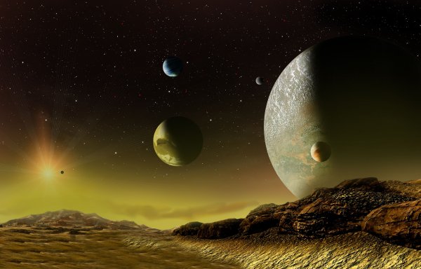 Космический пейзаж