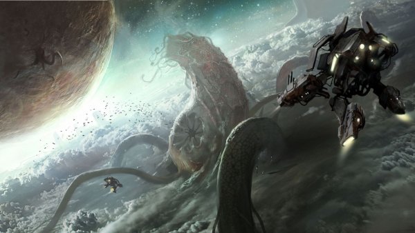 Гигантские космические монстры