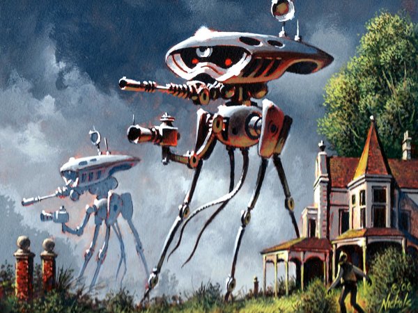 Уэллс война миров пришельцы арт