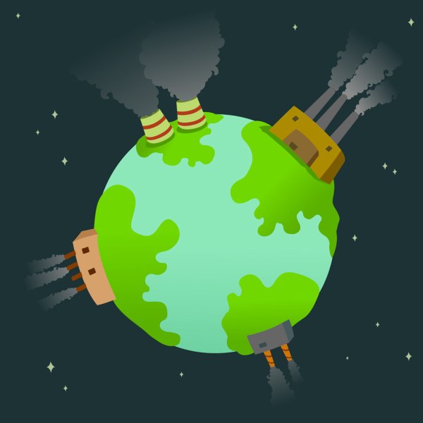 Загрязненная Планета